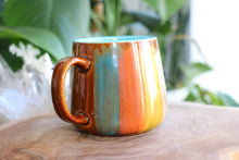 Load image into Gallery viewer, Hug Mug - Yellow, Orange, Blue &amp; White - 102