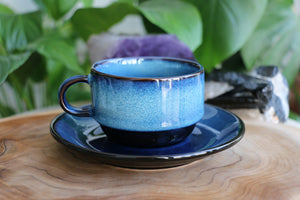 Cup & Saucer - Blue - 106