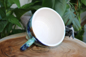 Cup - Blue, Green, White & Brown - 119