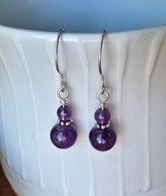 Load image into Gallery viewer, Amethyst jewellery for spiritual growth asnd balance