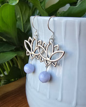 Load image into Gallery viewer, Blue Lace Agate jewellery for calm and communication