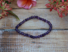 Load image into Gallery viewer, Amethyst Bracelet - 4mm