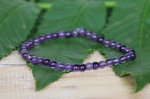 Load image into Gallery viewer, Amethyst Bracelet - 4mm