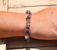 Load image into Gallery viewer, Amethyst Chip Bracelet