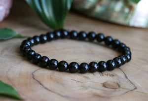 Black Tourmaline Bracelet - 6mm