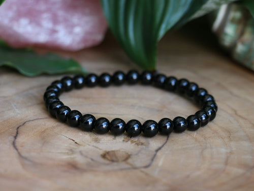Black Tourmaline Bracelet - 6mm