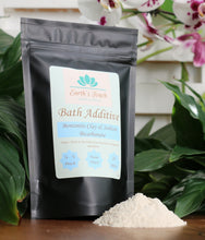 Load image into Gallery viewer, Bentonite Clay &amp; Bicarbonate Bath Additive with a small pile of mix