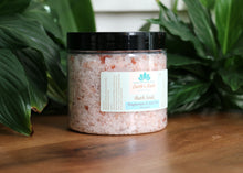 Load image into Gallery viewer, Jar of Magnesium &amp; Salt Bath Soak, unscented, side view