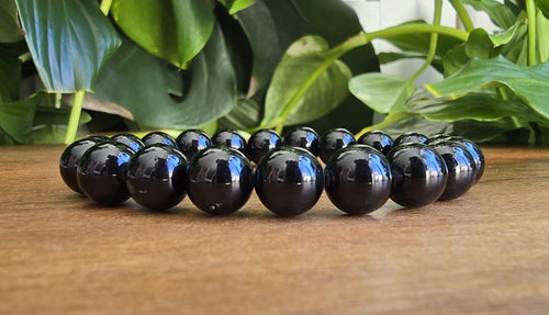Black Tourmaline Bracelet - 10mm