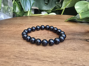 Black Tourmaline Bracelet - 10mm