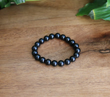 Load image into Gallery viewer, Black Tourmaline Bracelet - 10mm