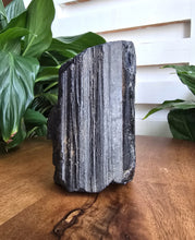 Load image into Gallery viewer, Natural Black Tourmaline grounding crystal décor stone