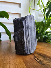 Load image into Gallery viewer, Natural Black Tourmaline grounding crystal décor stone