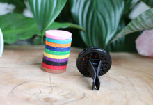 Load image into Gallery viewer, Reusable black car air vent diffuser for aromatherapy