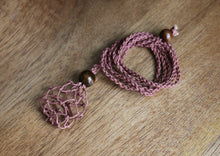 Load image into Gallery viewer, Macrame Net Necklace - Assorted Colours