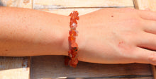 Load image into Gallery viewer, Carnelian Chip Bracelet