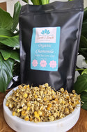 Organic chamomile herbal loose leaf tea