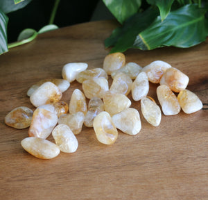 Citrine (A Grade) Tumble Stone - Small - Each