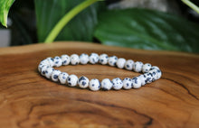 Load image into Gallery viewer, Dalmatian Jasper Bracelet - 6mm