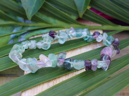 Fluorite Chip Bracelet