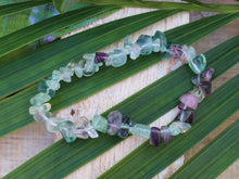 Load image into Gallery viewer, Fluorite Chip Bracelet