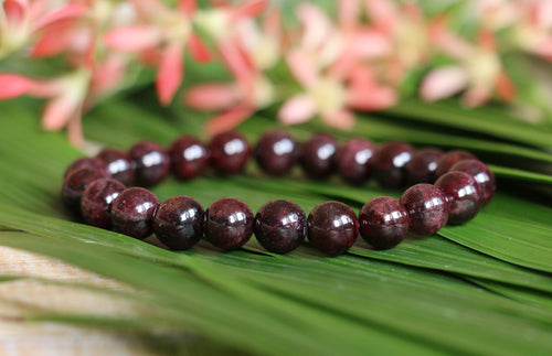 Garnet Bracelet - 8mm