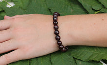 Load image into Gallery viewer, Garnet Bracelet - 8mm