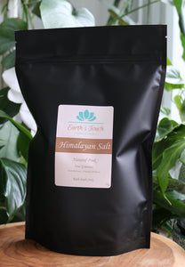 Natural Himalayan Pink Rock Salt (Fine) - Bath Soak
