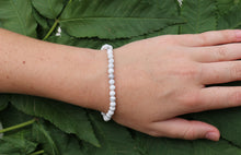 Load image into Gallery viewer, Howlite Bracelet - 4mm
