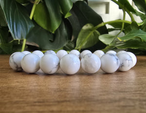 Howlite Bracelet - 10mm A Grade