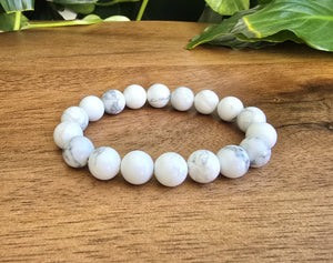 Howlite Bracelet - 10mm A Grade