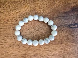 Howlite Bracelet - 10mm A Grade