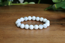 Load image into Gallery viewer, Howlite Bracelet - 10mm A Grade