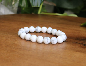 Howlite Bracelet - 10mm A Grade