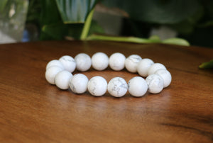 Howlite Bracelet - 12mm A Grade