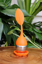 Load image into Gallery viewer, Coloured Silicone/Metal Teabag Strainer - Reusable