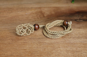 Macrame Net Necklace - Assorted Colours