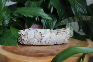 White Sage Smudge Stick Wrap - Medium