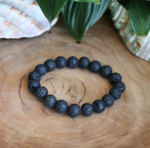 Load image into Gallery viewer, Lava Rock Bracelet - 10mm