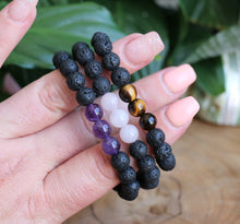 Load image into Gallery viewer, Lava Rock Bracelet - 8mm