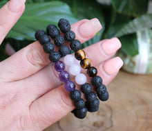 Load image into Gallery viewer, Lava Rock Bracelet - 10mm