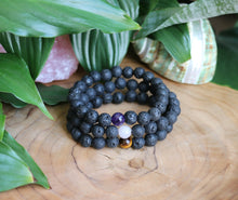 Load image into Gallery viewer, Lava Rock Bracelet - 6mm