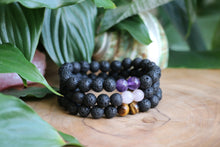 Load image into Gallery viewer, Lava Rock Bracelet - 6mm