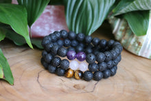 Load image into Gallery viewer, Lava Rock Bracelet - 6mm