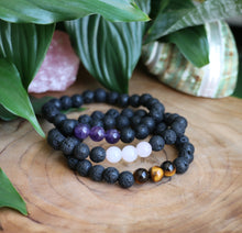 Load image into Gallery viewer, Lava Rock Bracelet - 6mm