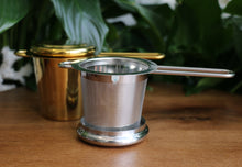 Load image into Gallery viewer, Long Handle Cup Strainer - Gold or Silver
