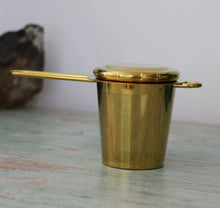 Load image into Gallery viewer, Long Handle Cup Strainer - Gold or Silver