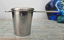 Load image into Gallery viewer, Long Handle Cup Strainer - Gold or Silver