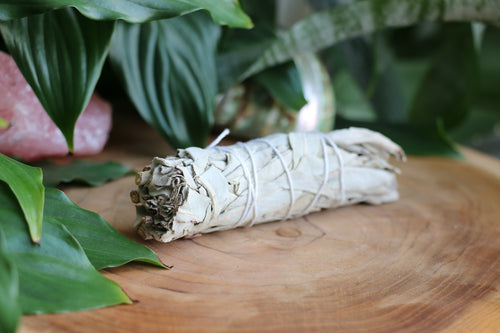 White Sage Smudge Stick Wrap - Small