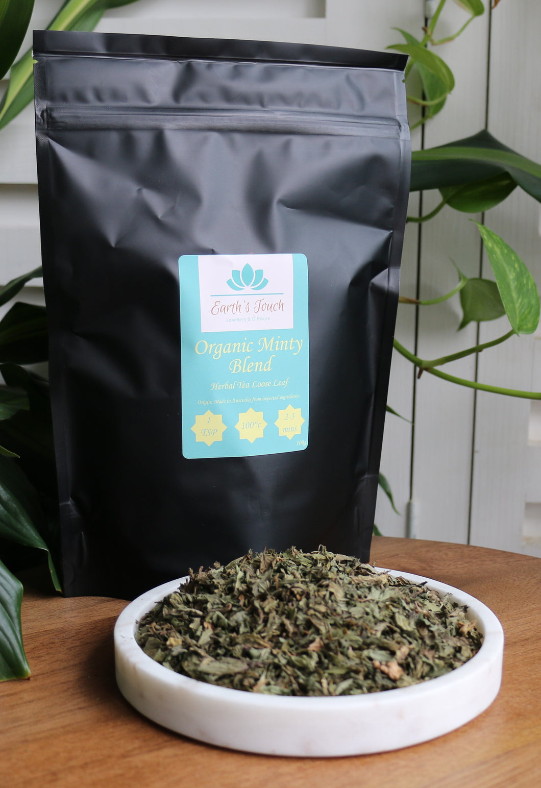 Minty Blend Tea (Organic) - Loose Leaf
